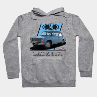 Lada 2101 1970 Blue Hoodie